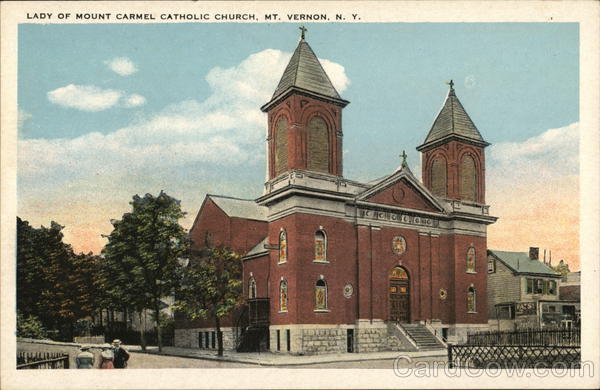 Lady of Mount Carmel Catholic Church Mount Vernon New York