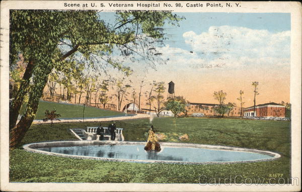 Scene at Veterans Hospital No. 98 Castle Point New York