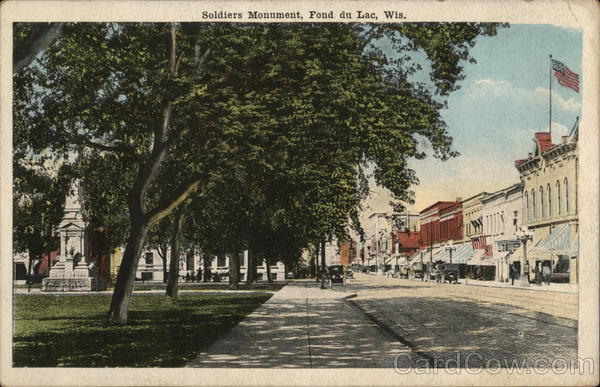 Soldiers Monument Fond du Lac Wisconsin