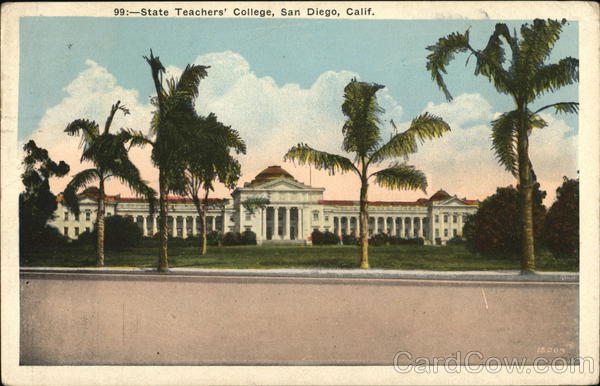 State Teachers' College San Diego California