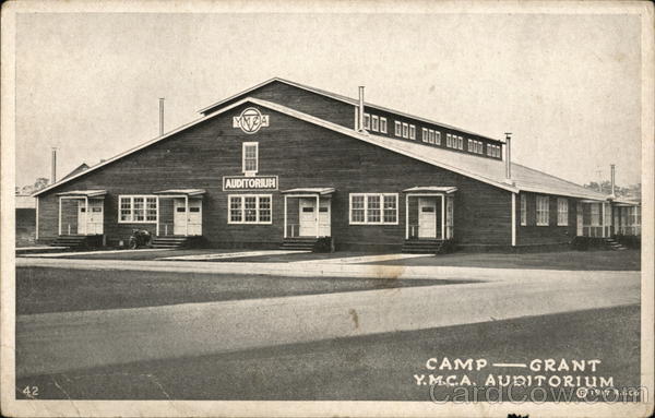 Camp Grant, Y. M. C. A. Auditorium Rockford Illinois