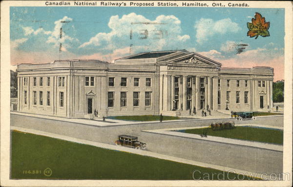 Canadian National Railway's Proposed Station Hamilton Canada