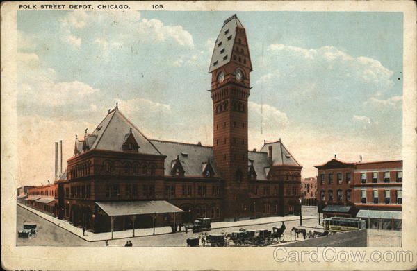 Polk Street Depot Chicago Illinois