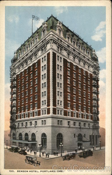 Benson Hotel Portland Oregon
