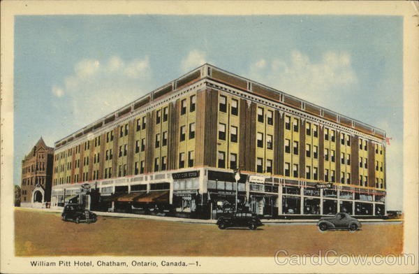 William Pitt Hotel Chatham ON Canada Ontario