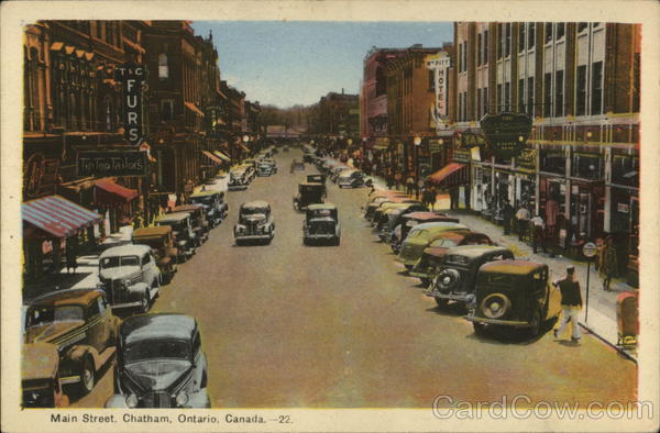 Main Street Chatham ON Canada Ontario