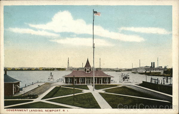 View of Government Landing Newport Rhode Island