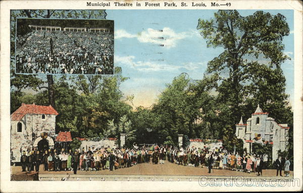Municipal Theater in Forest Park St. Louis Missouri