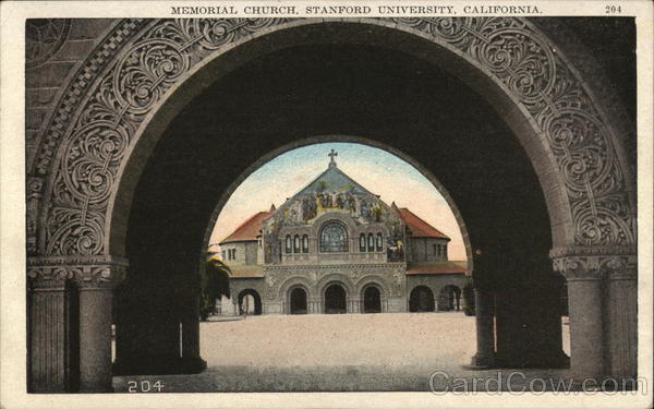 Memorial Church, Stanford University California