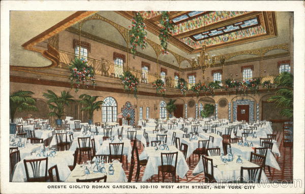 Oreste Giolito Roman Gardens New York