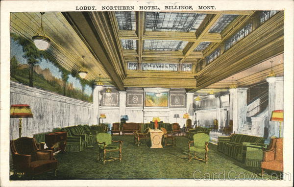 Lobby, Northern Hotel Billings Montana