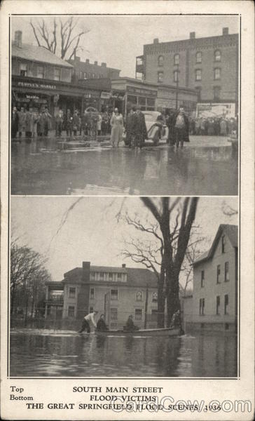 South Main Street Flood Victims Springfield Massachusetts