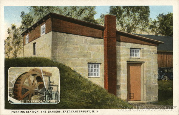 Pumping Station, The Shakers East Canterbury New Hampshire