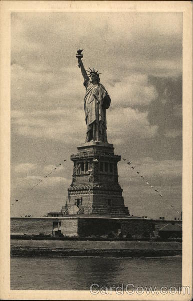 Statue of Liberty New York Ewing Galloway