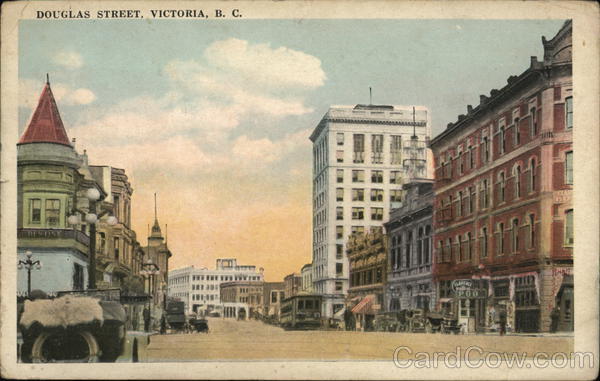Douglas Street Victoria BC Canada British Columbia