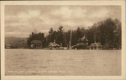 RPI-Si-Sin Lodge Long Lake, NY Postcard Postcard Postcard