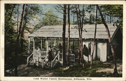 Cold Water Canon Restaurant Kilbourn, WI Postcard Postcard Postcard