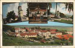 One of Guenther's Murrieta Mineral Hot Springs California Postcard Postcard Postcard