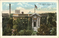 Public Library Postcard