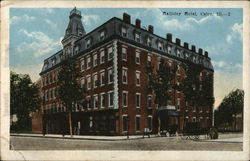 Halliday Hotel Cairo, IL Postcard Postcard Postcard