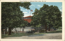 Dance Pavillion in Dellwood Park Joliet, IL Postcard Postcard Postcard