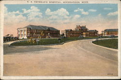 US Veterans Hospital Minneapolis, MN Postcard Postcard Postcard