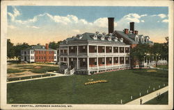 Post Hospital, Jefferson Barracks Postcard