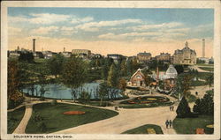 View of Soldier's Home Dayton, OH Postcard Postcard Postcard