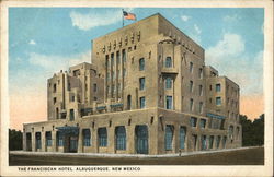 The Franciscan Hotel Albuquerque, NM Postcard Postcard Postcard