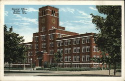 General Office, Kohler Co. Postcard