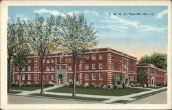Y. W. C. A. Danville, IL Postcard Postcard Postcard