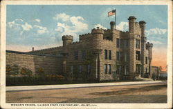 Woman's Prison, Illinois State Pennitentiary Joliet, IL Postcard Postcard Postcard