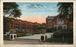 Washington Park Zoo - Animal House Postcard