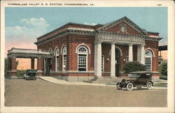 Cumberland Valley Railroad Station Postcard