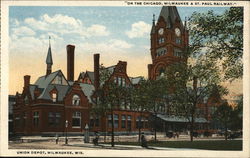 Union Depot Postcard