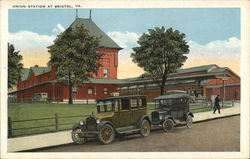 Union Station Bristol, VA Postcard Postcard Postcard