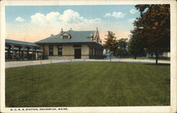 M.C.R.R. Station Postcard