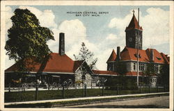 Michigan Central Depot Postcard