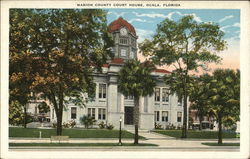 Marion County Court House Postcard