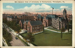 University of Pennsylvania - General View Philadelphia, PA Postcard Postcard Postcard