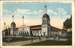 Oklahoma Building, Sesqui-Centennial International Exposition Postcard