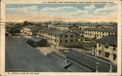 Partial View of the Camp, U.S. National Army Cantonment, Camp Custer Partial View of the Camp, U.S. National Army Cantonment, Camp Custer