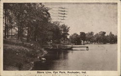 Shore Line, Fox Park Postcard