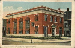 Coos County National Bank Postcard