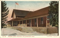 Norris Lunch Station Postcard