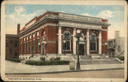 Post Office Rochester, MN Postcard Postcard Postcard