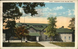 Country Club Racine, WI Postcard Postcard Postcard