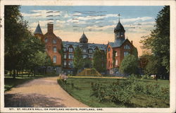 St. Helen's Hall, on Portland Heights Postcard