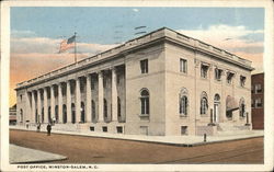 Post Office Winston-Salem, NC Postcard Postcard Postcard