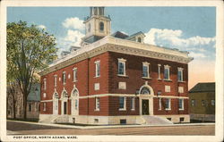 Post Office Building North Adams, MA Postcard Postcard Postcard